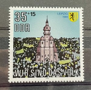 (1865) DDR 1990 : Yv# 2919 NICOLAI CHURCH LEIPZIG - MNH VF