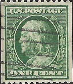 # 348 USED GREEN BEN FRANKLIN