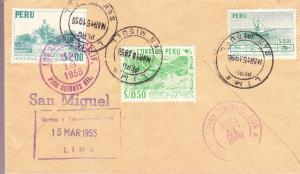 Peru Registered Cover 1955