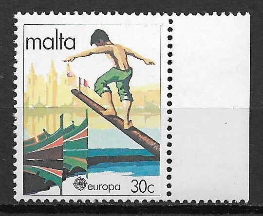 1981 Malta Sc585 Europa 30¢ MNH