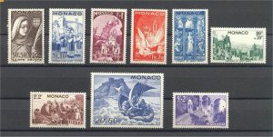 MONACO, SAINTE DEVOTE, SET 1944 MINT NEVER HINGED **!