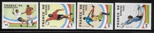 Burkina Faso 1996 World Cup Soccer Championships France MNH A217