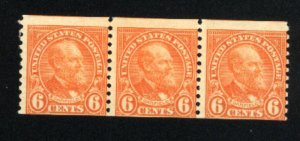 USA 723   (3)  Mint NH   1932 PD