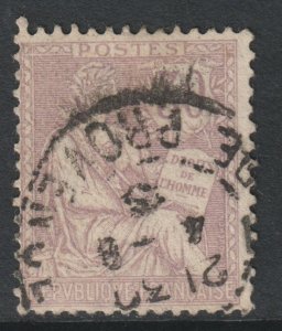 France Scott 137 - SG313, 1902 Mouchon 30c used