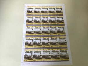 Nevis Belpaire Passenger Railway Locomotive Train MNH full  stamps sheet 49515