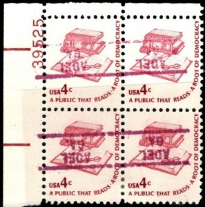 1977 US Scott #- 1585 4 Cent A Public That Reads Inverted Precancel Adel Ga.