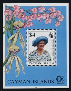 Cayman Islands 709 MNH Queen Mother 95th Birthday, Flowers