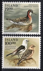 Iceland - Scott 671-672 MNH (J)