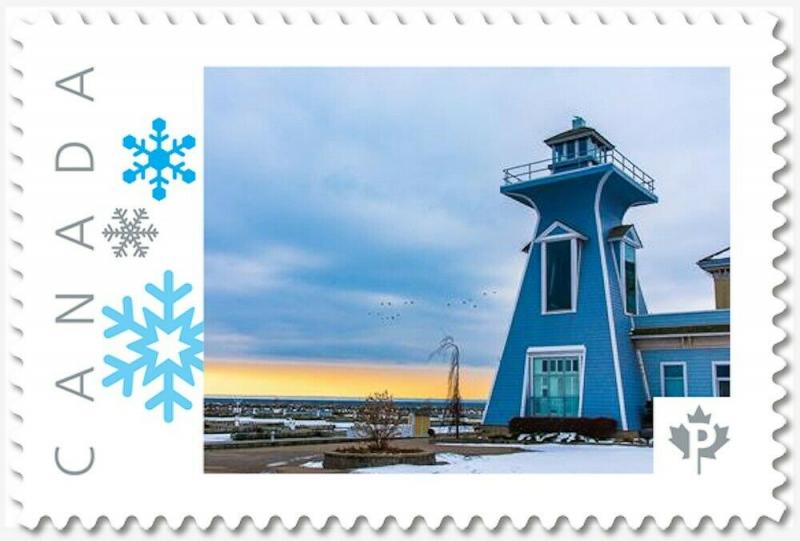 LIGHTHOUSE Oakville Ontario, Custom Postage stamp MNH Canada 2018 [p18-04sn01]