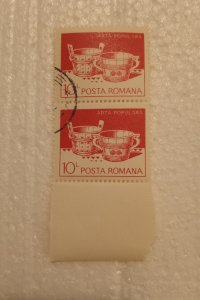 46 Posta Romana Arta Populara Stamps Pre Canceled