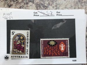 Old Australian Stamps in Stock Cards Some Mint Also Few Victoria Good Value