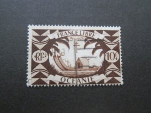 French Polynesia 1942 Sc 148 FU