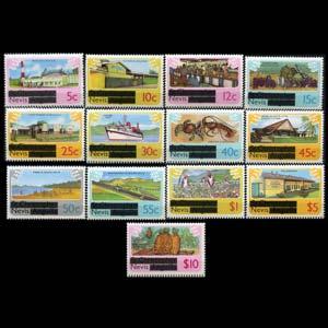 NEVIS 1980 - Scott# 100-12 Scenes Opt. Set of 13 LH