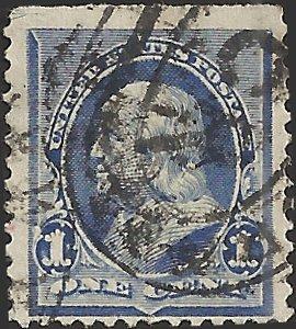 # 219 DULL BLUE USED BEN FRANKLIN SCV-0.75