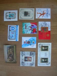RUSSIA / USSR, 50 DIFFERENT SOUVENIR SHEETS USED		