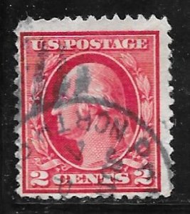 USA 406: 2c Washington, used, F