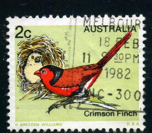 Australia - Scott #714 - 2c - Crimson Finch - Used