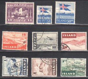 Island #155 MINT H, #313-314, C21 to C26 aLL Used