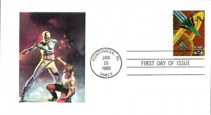 #2741 Space Fantasy Schoolmeester FDC