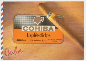 Postal stationery Cuba Cigar - Cohiba