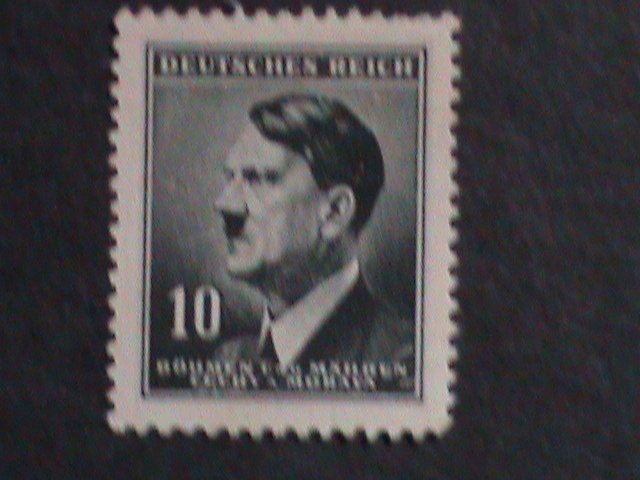 ​CZECHOSLOVAKIA-1942 SC#62 ADOLF HITLER- BOHEMIA & MORAVIA-MNH VF 80 YEARS OLD