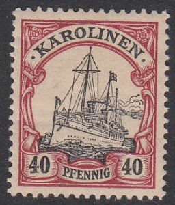 Caroline Islands 13 MH CV $1.60