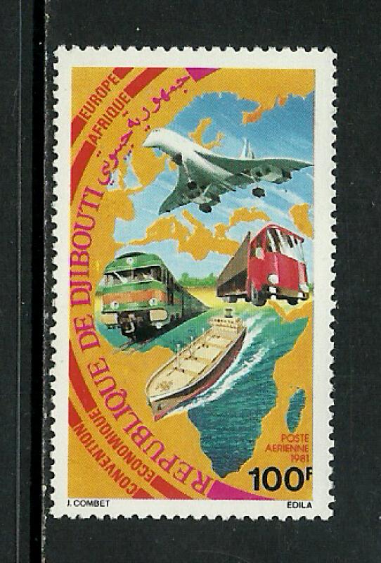 Djibouti C143 MNH Stamp - Economic Conventioon