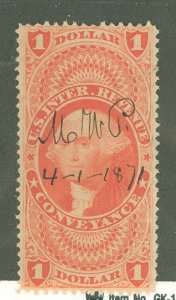 United States #R66c  Single