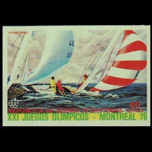 EQUATORIAL GUINEA 1976 - Scott# 7638A Olympics Imp. 60e LH