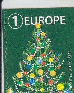 2018 Belgium Christmas (To Europe) SA (Scott 2880) MNH