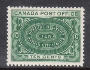 Canada #E1a VF/NH **With Certificate**