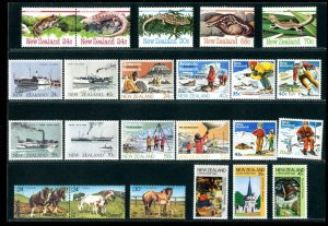 1984 New Zealand Stamp Pack NZ PO Issues All Shown MNH VF