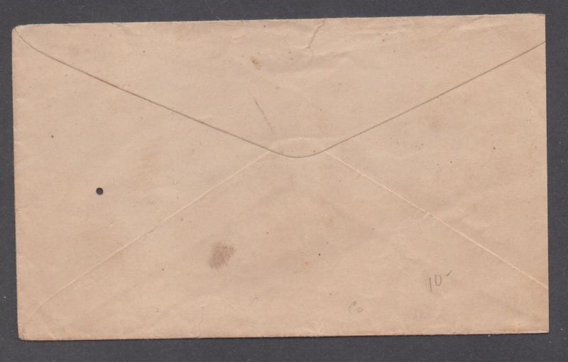 **US 20th Century Cover, SC# 279, Violet, OK, 5/22/1903 CDS, DPO5