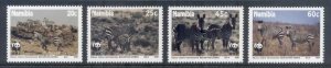 Namibia 1991 WWF Hartmann's Mountain Zebra MUH