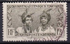 1933 Martinique Scott 164 Martinique Women used
