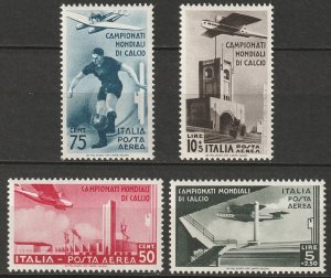 Italy 1934 Sc C62-5 air post set MLH*