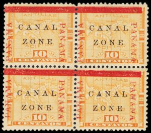 CANAL ZONE 13(var)  Mint (ID # 119305)