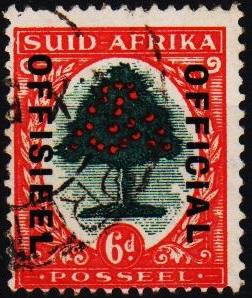 South Africa. 1928 6d(Single) S.G.016 Fine Used