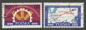 Poland 1027-1028  Complete  Used SC:$.50