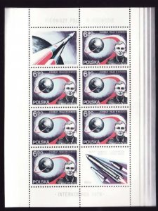 Poland-Sc#2271a- id13-unused NH sheet-Space-1978-