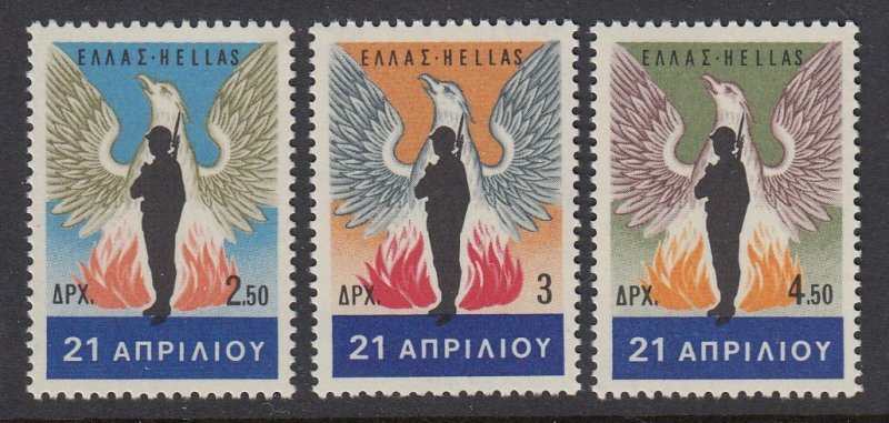 Greece 901-3 Revolution mnh