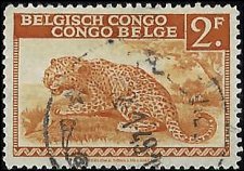 BELGIAN CONGO   #218 USED (6)