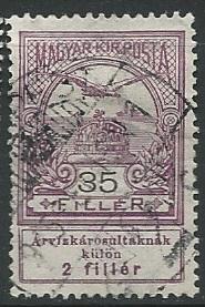 Hungary ^ Scott # B12 - Used