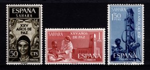 Spanish Sahara 1965 25th Anniv. of End of Spanish Civil War, Set [Mint]