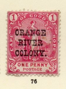 Orange Free State 1907 Early Issue Fine Mint Hinged 1d. Optd NW-165609