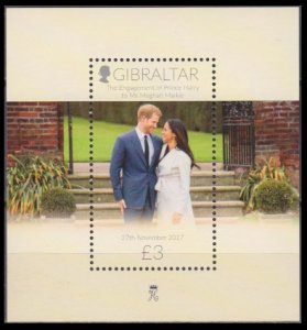 2018 Gibraltar 1854/B130 Prince Harry and Meghan Markle 8,00 €