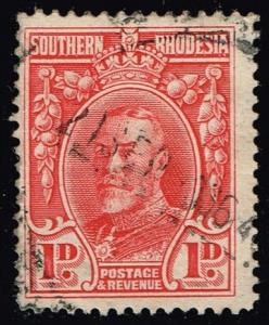 Southern Rhodesia #17 King George V; Used (0.25)