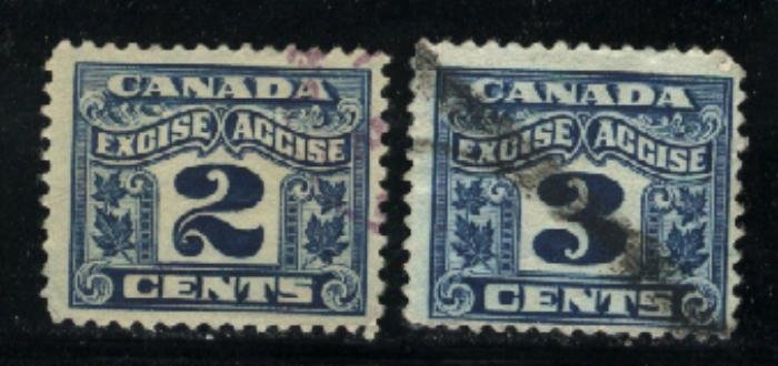 Canada 2,3 cent excise    u   PD