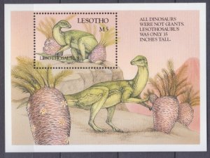 1992 Lesotho 988/B90 Dinosaurs 7,50 €