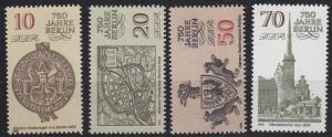 GERMANY DDR [1986] MiNr 3023-26 ( **/mnh ) Bauwerke